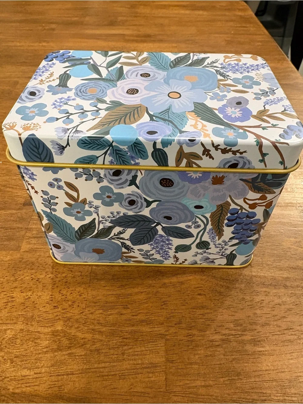 🪻💜Rifle Paper Co Recipe Box Lavender Garden Party 🩵🪴